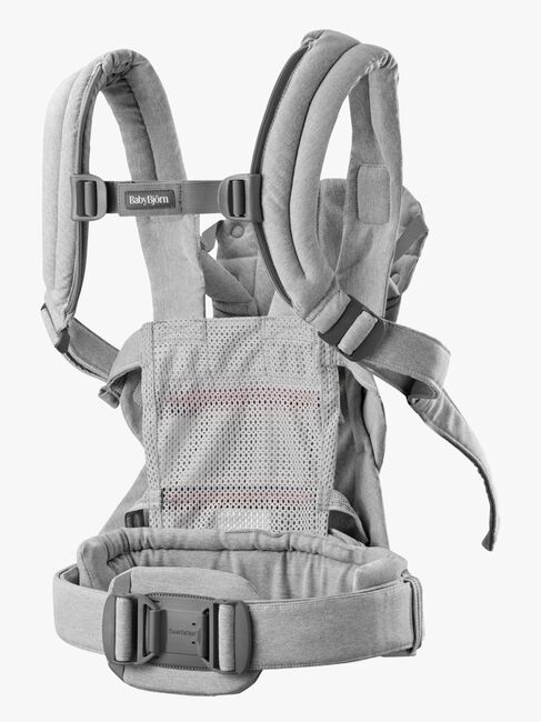 BabyBjörn Harmony Bæresele Woven, Light Grey Melange