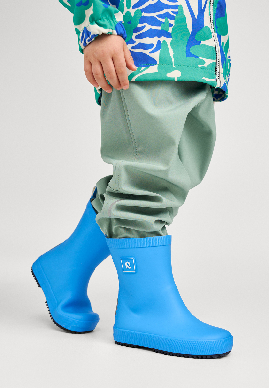 Reima Ankka Barefoot Gummistøvler, Cool Blue