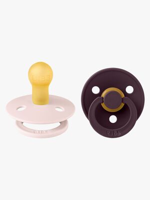 BIBS Colour Sut 2-pak Str. 1, Petal/Plum