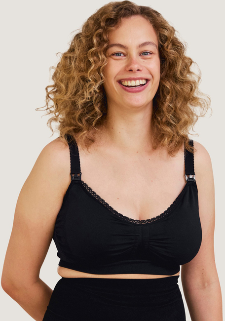 Carriwell Polstret Graviditets- & Ammebh Carri-Gel, Sort