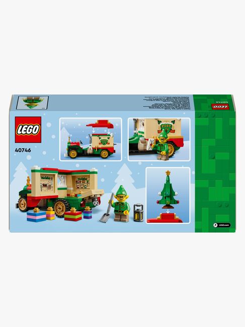 LEGO Iconic 40746 Julemandens pakkebil