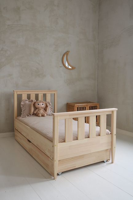 Minitude ETHAN Seng 90x200, Natur