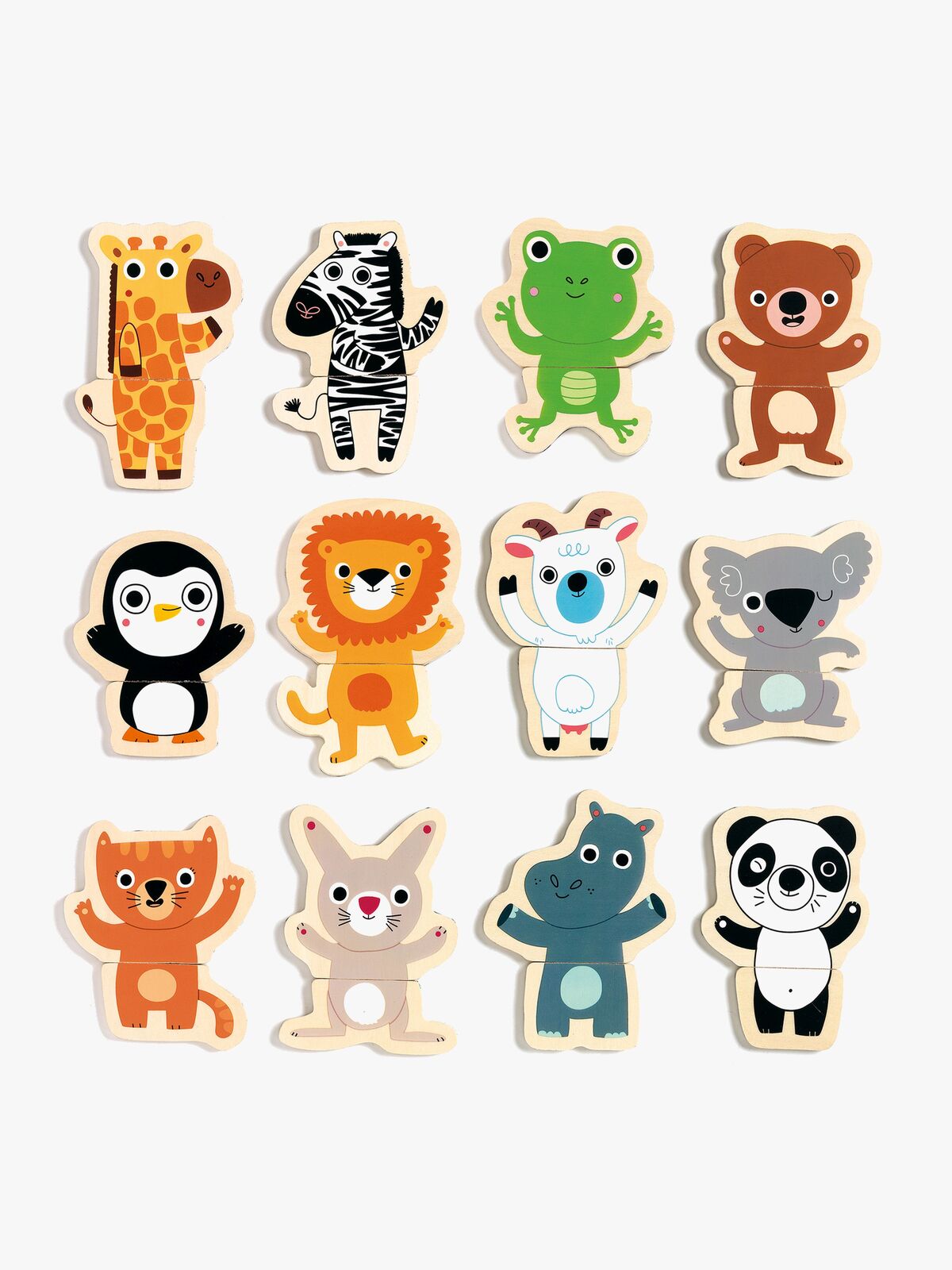 Djeco Magnetisk Puslespil Coucou 24 Brikker