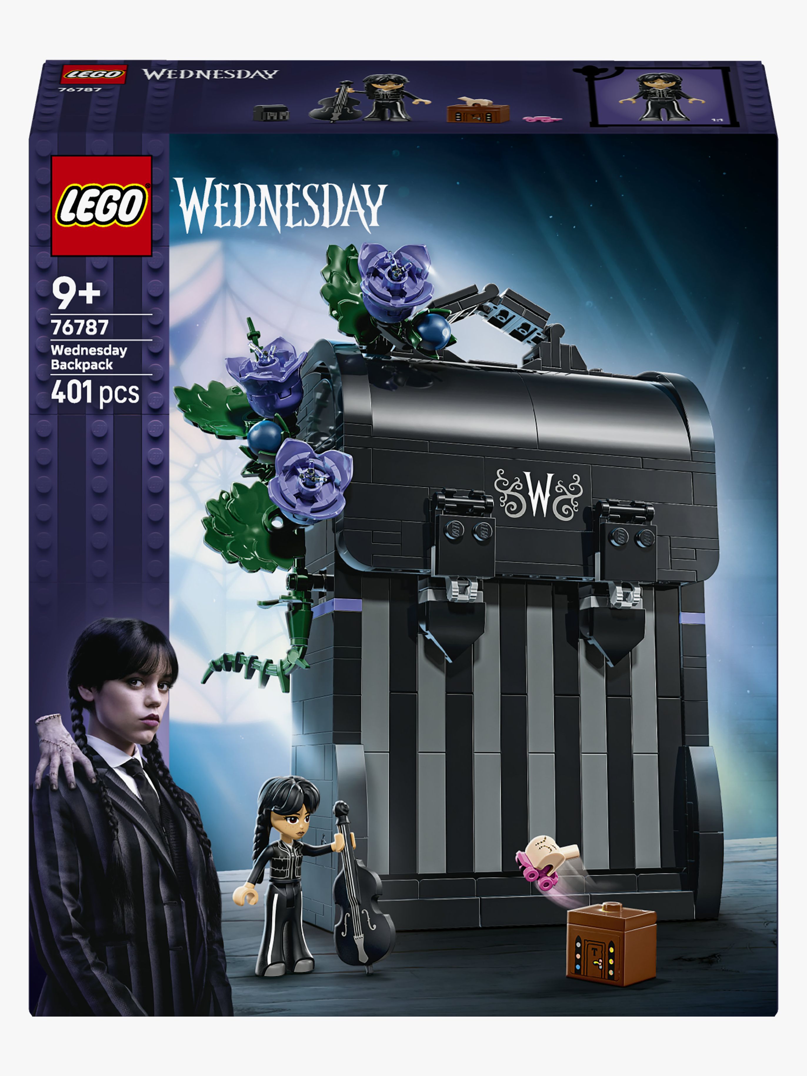 LEGO Wednesday 76787 Wednesdays skoletaske