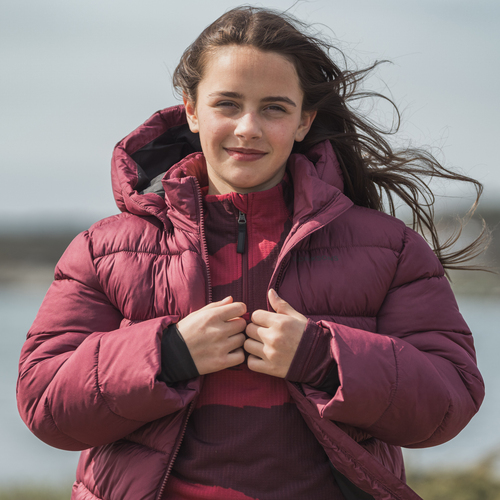 Didriksons Scoria Dynejakke, Anemon Red