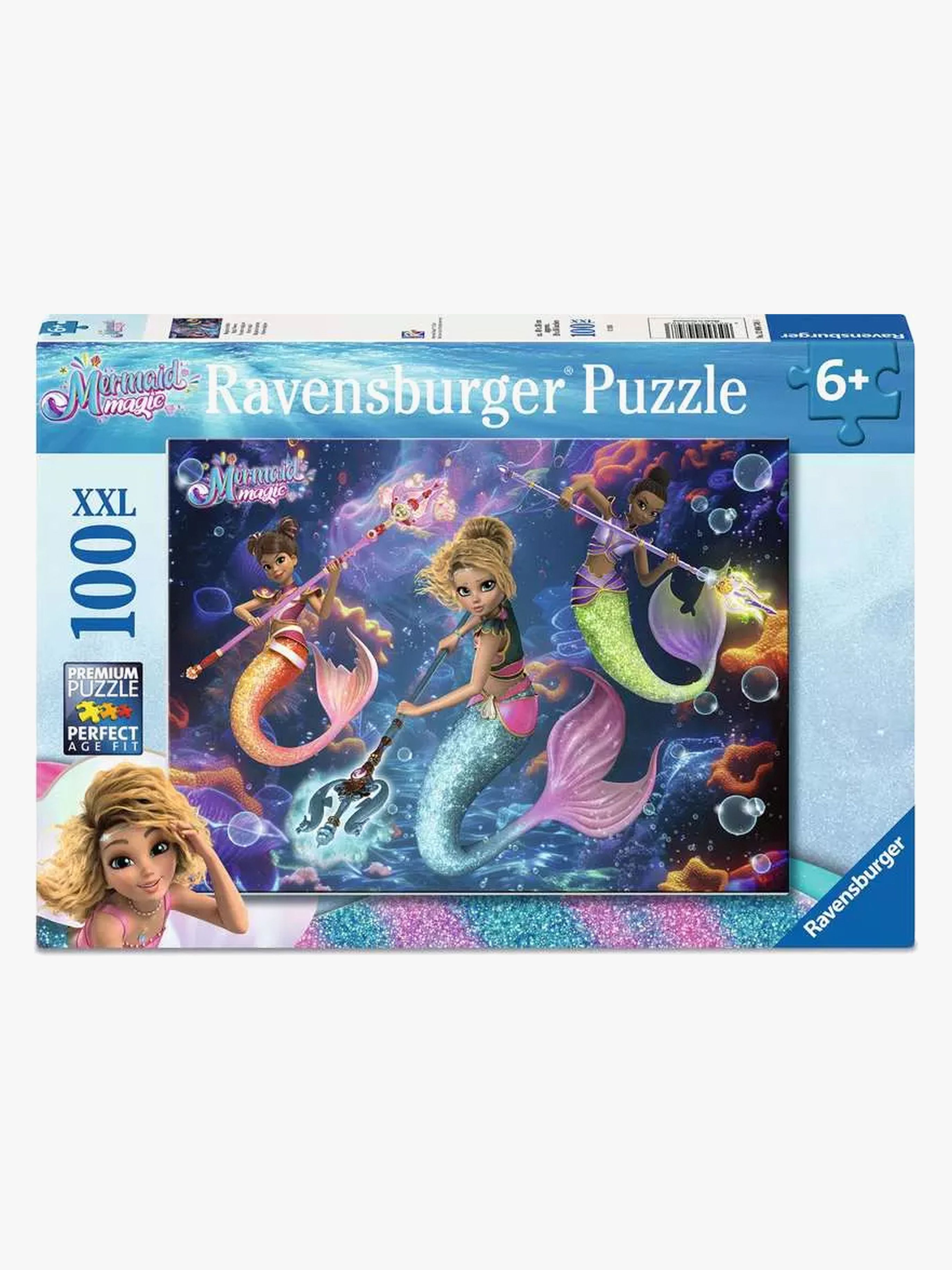 Ravensburger Puslespil Mermaid Magic 100 Brikker XXL