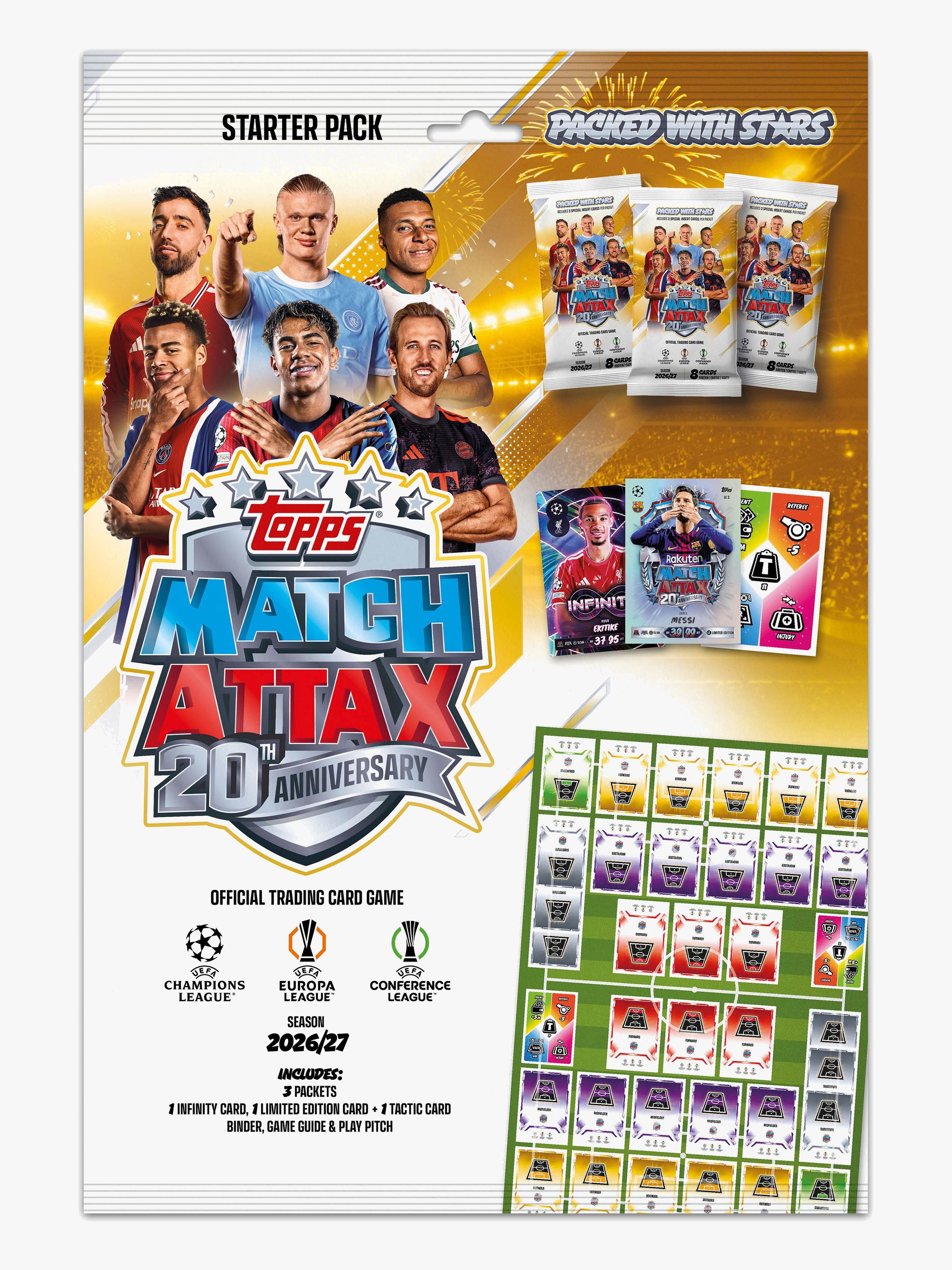 Topps Match Attax Champions League Samlekort Startpakke