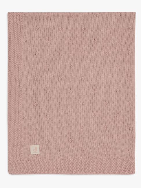 Jollein Strikket Tæppe Cozy, Wild Rose