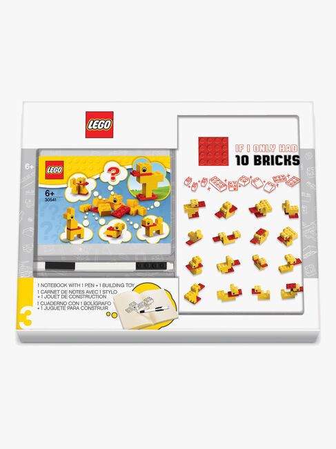 LEGO Duck Build Notesbog med Gelépen