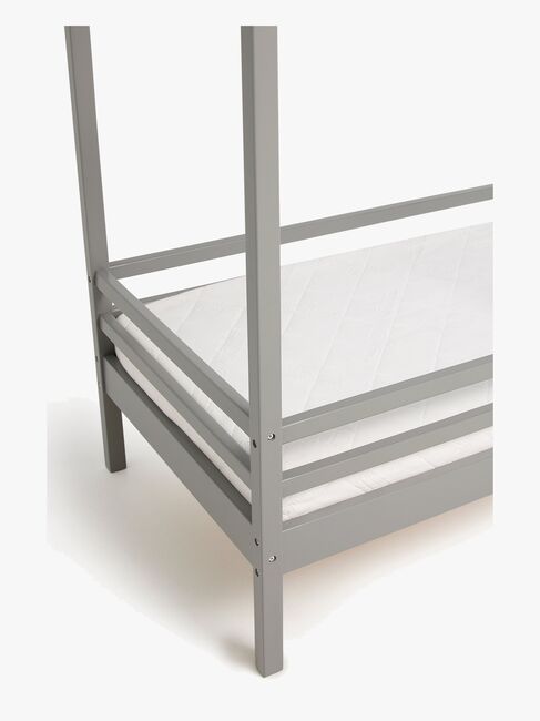 Minitude Nordic Jax Juniorseng med BabyMatex Madras Carpathia 70x140, Grå