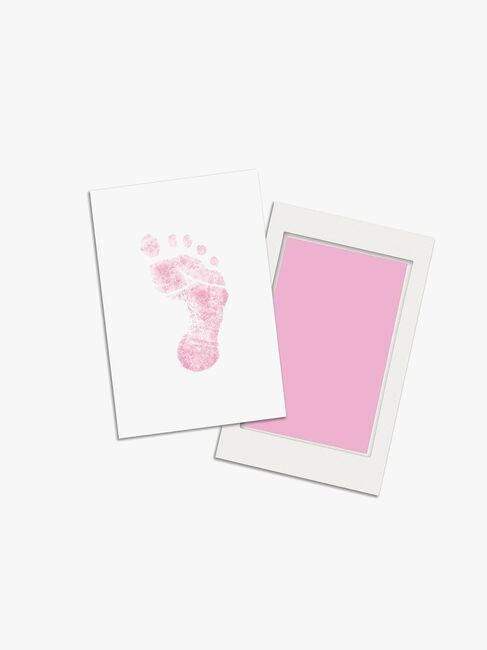 Pearhead Clean-Touch Fod- og Håndaftryk, Lyserød