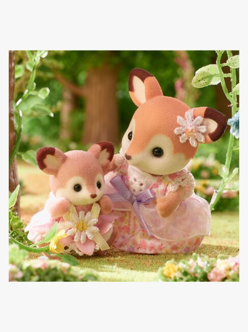 Sylvanian Families Figursæt Hjortebabyer med Blomstergynge