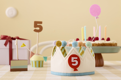 Kid's Concept Kostume Fødselsdagskrone