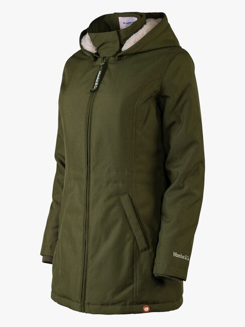 Wombat Graviditetsjakke, Grøn/Beige