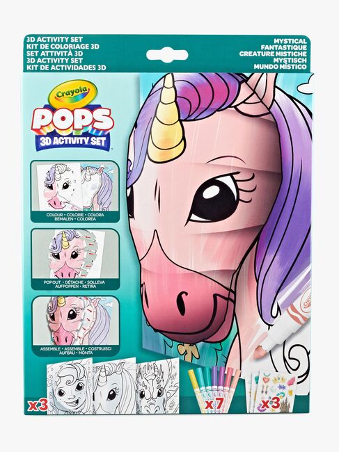 Crayola Pops 3D Skitseblok - Mystical