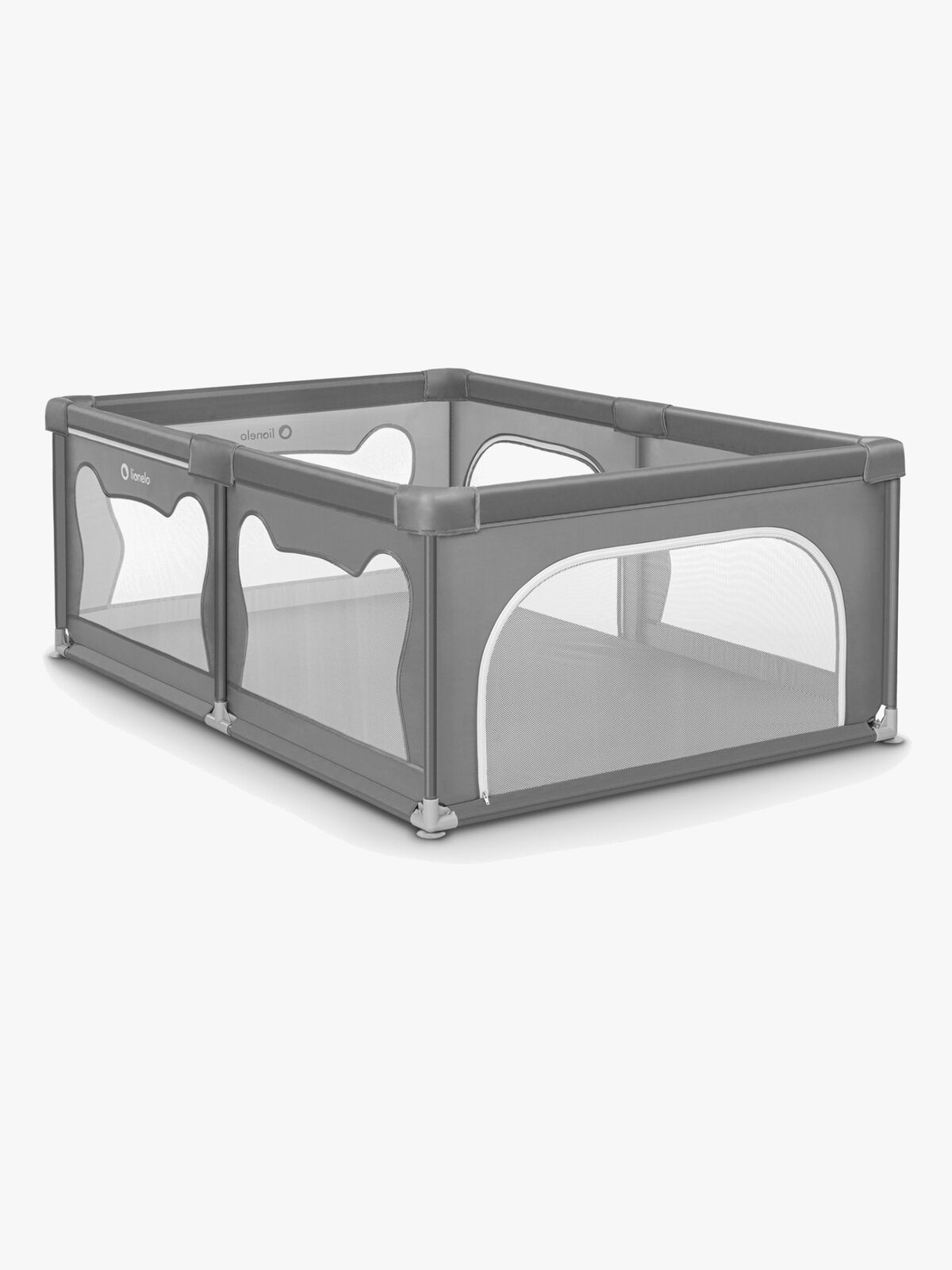 Lionelo WILLOW Kravlegård  til Barn & Baby, Grey Concrete