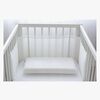 BabyMatex Bump Air Sengerand 30 x 180 cm Åndbart, Hvid 