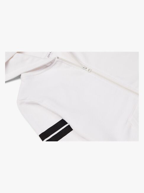 Luca & Lola Marzia Hoodie, White/Stripes