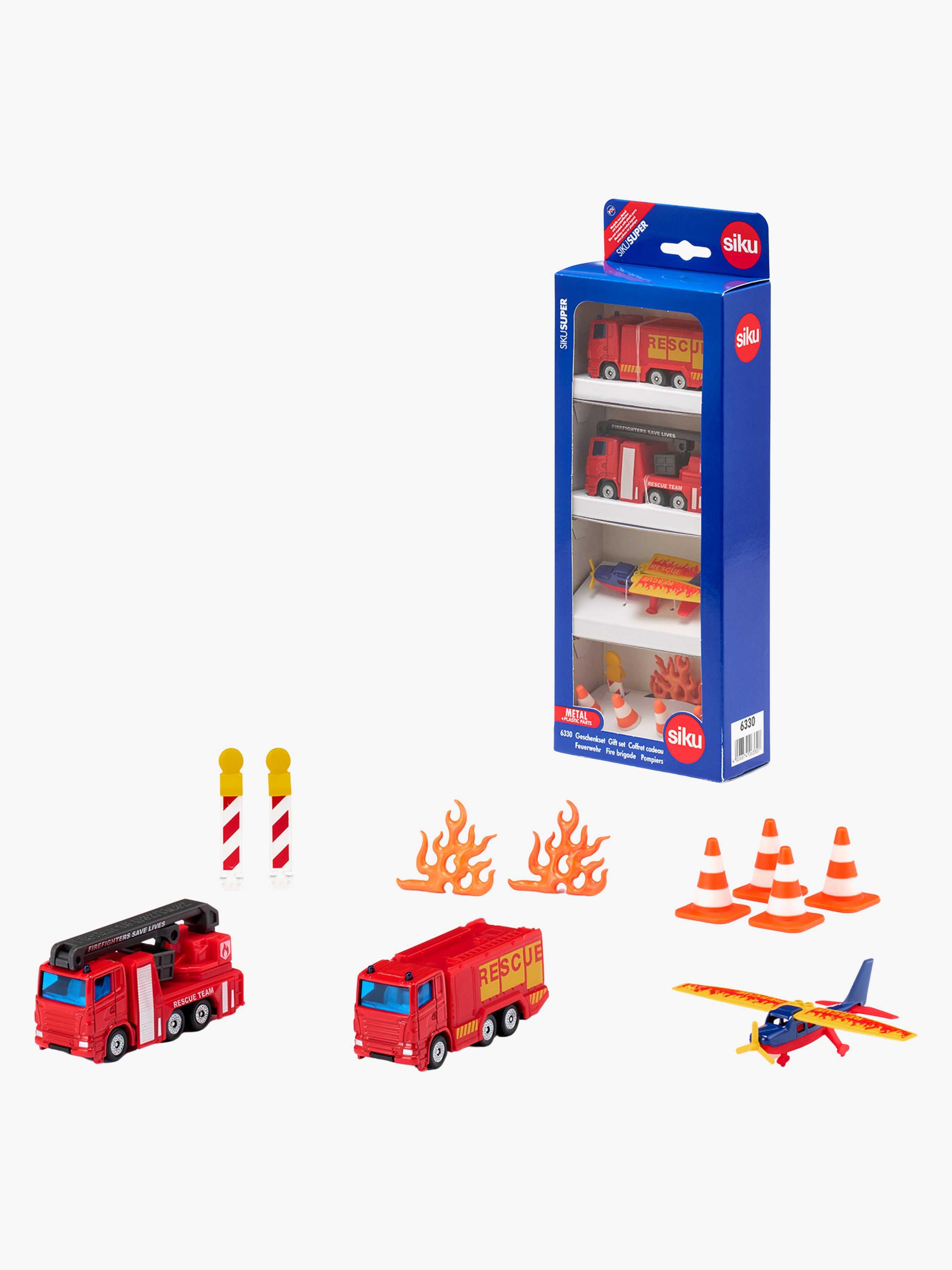 SIKU Gavesæt Brandbiler med Tilbehør