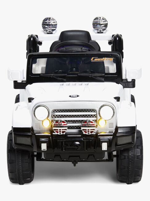 Alex's Garage Elbil Jeep, Hvid