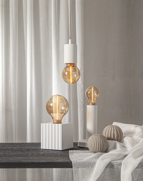 Star Trading Lampefod, Hvid