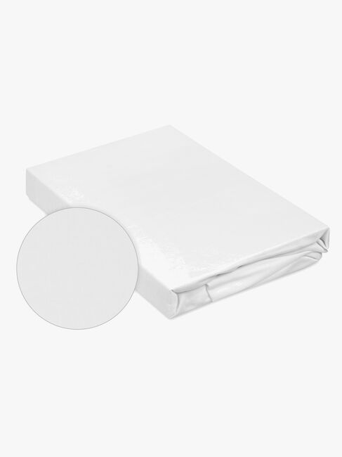 BabyMatex Hygienic Bamboo Vandtæt Stræklagen til Juniorseng 80 x 160 cm, Hvid
