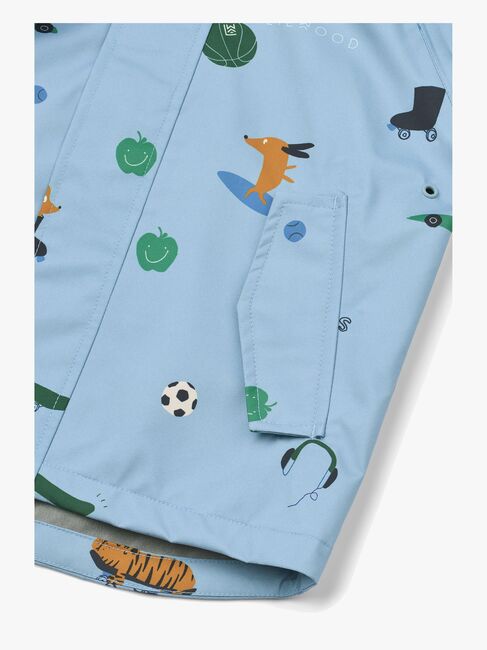 LIEWOOD Pedia Regnsæt, Fun/Beach Blue