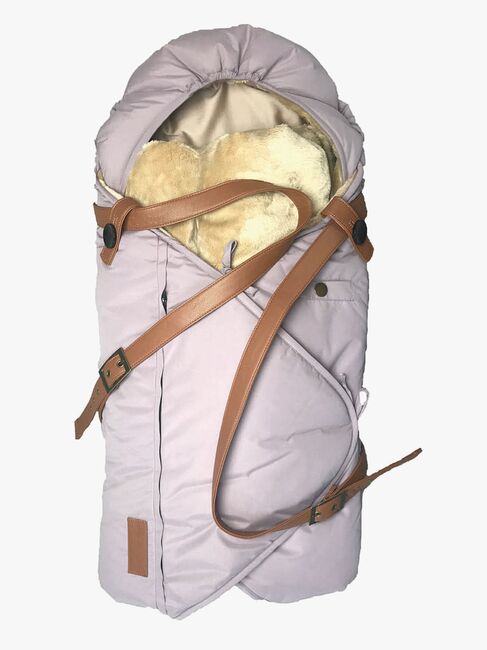 Sleepbag Regular Vinterkørepose, Dusty Purple/Brown