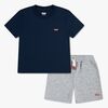 Levi's LVB Batwing T-Shirt & Knit Short Sæt, Dress Blue