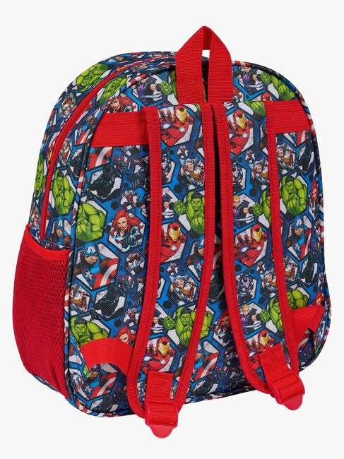 Marvel Avengers 3D Rygsæk 8.5L, Sort/Rød