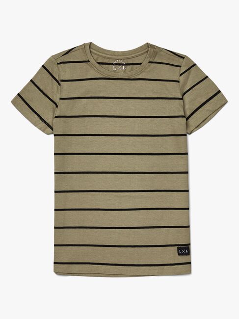 Luca & Lola Adelmo T-Shirt 2-pak, Black/Stripes