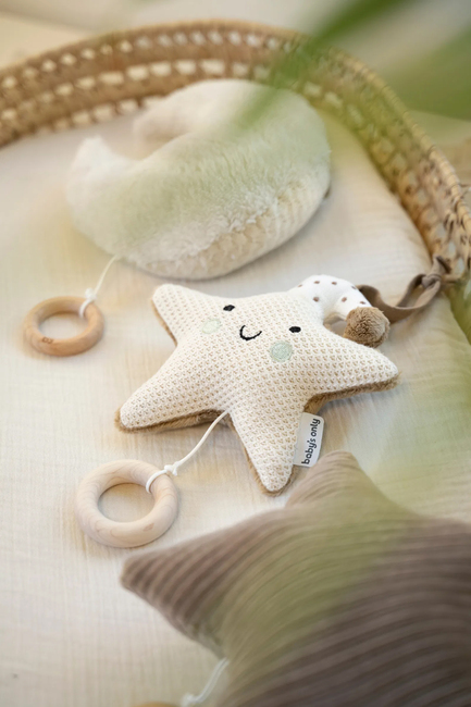Baby's Only Heaven Star Spilledåse, Clay/Warm Linen