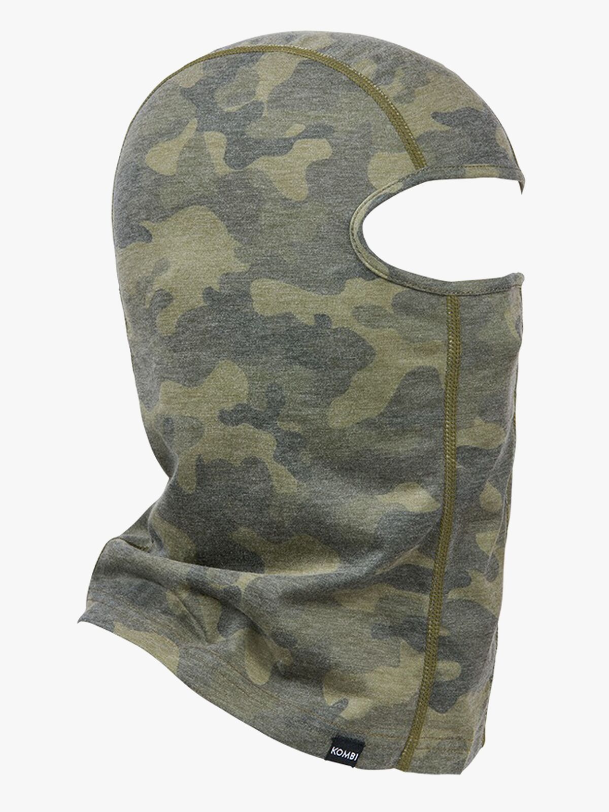 Kombi Merino Elefanthue Jr, Khaki Liquid Camo