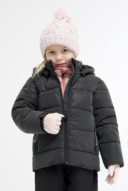 Nordbjørn Star Reflekterende Vinterjakke, Sort