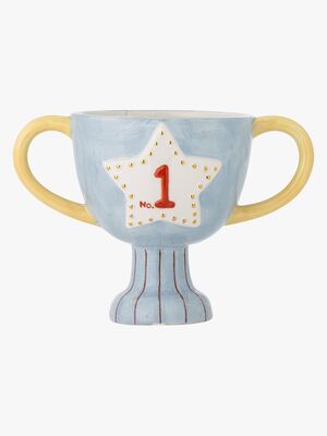 Bloomingville MINI, Trophy Blomsterpotte Keramik, Flerfarvet