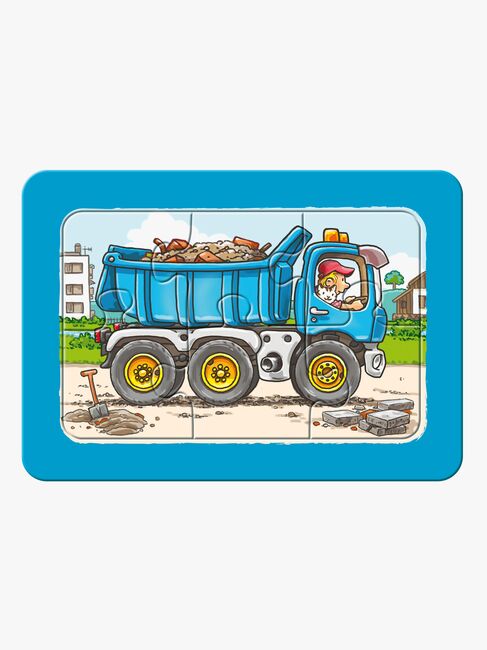 Ravensburger Puslespil Arbejdskøretøjer 3x6 Brikker