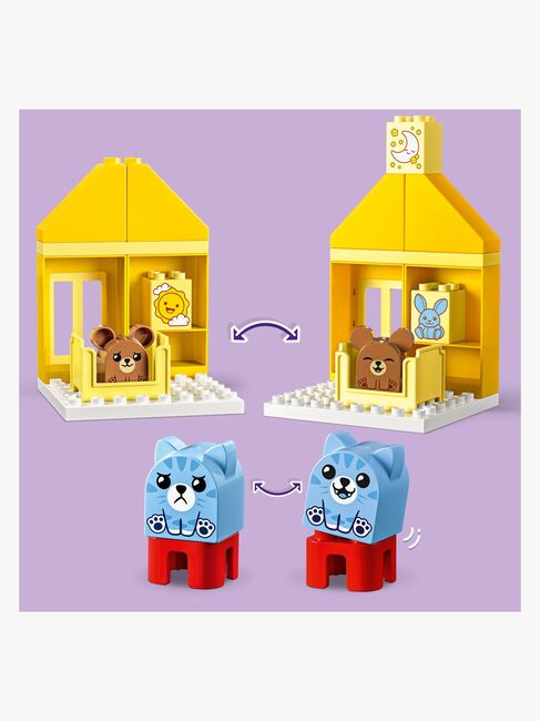 LEGO DUPLO My First 10414 Dagligdagens rutiner: Spisetid og sengetid