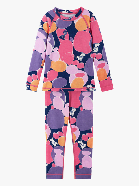 Reima Moomin Trivsam Skiundertøj Merinomix, Soft Coral