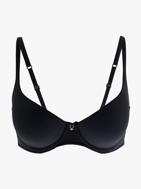 Abecita Salvador Polstret Bøjle-BH, Sort