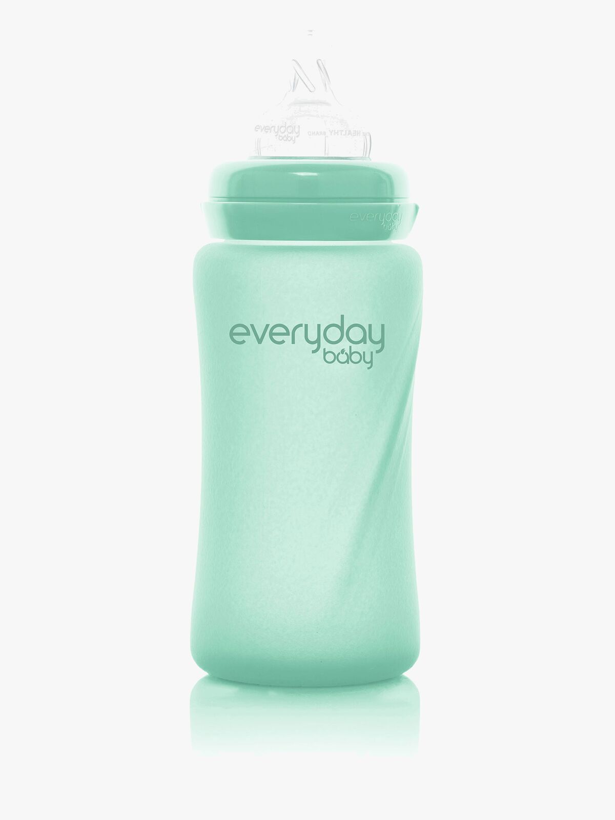 Everyday Baby Sutteflaske Glas 240 ml, Mintgrøn