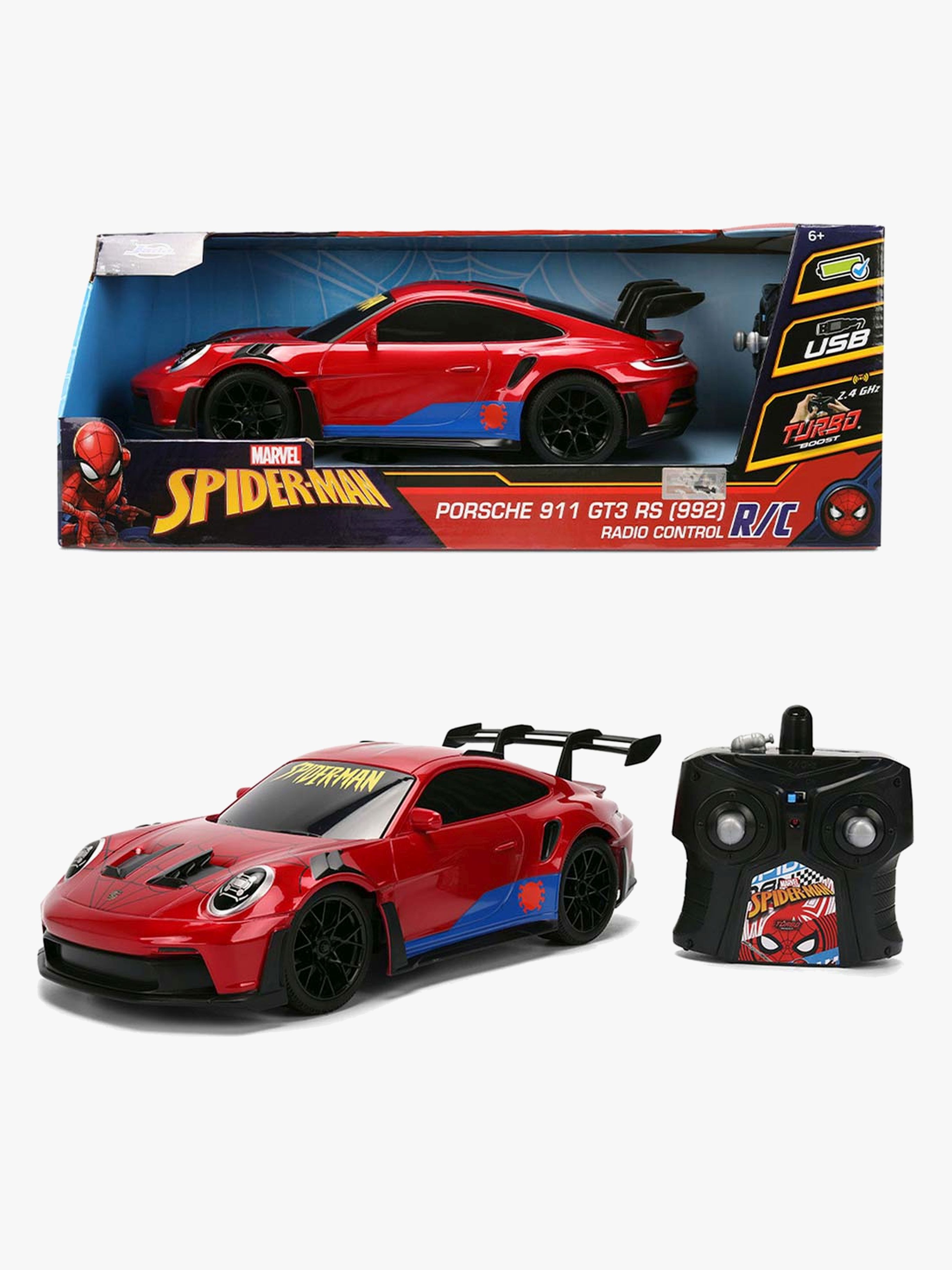 Marvel Spider-Man Radiostyret Bil Ford GT 1:16