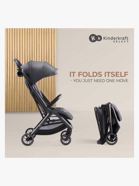 Kinderkraft NUBI 2 Klapvogn, Sand Beige