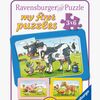 Ravensburger Puslespil Dyrevenner 3x6 Brikker