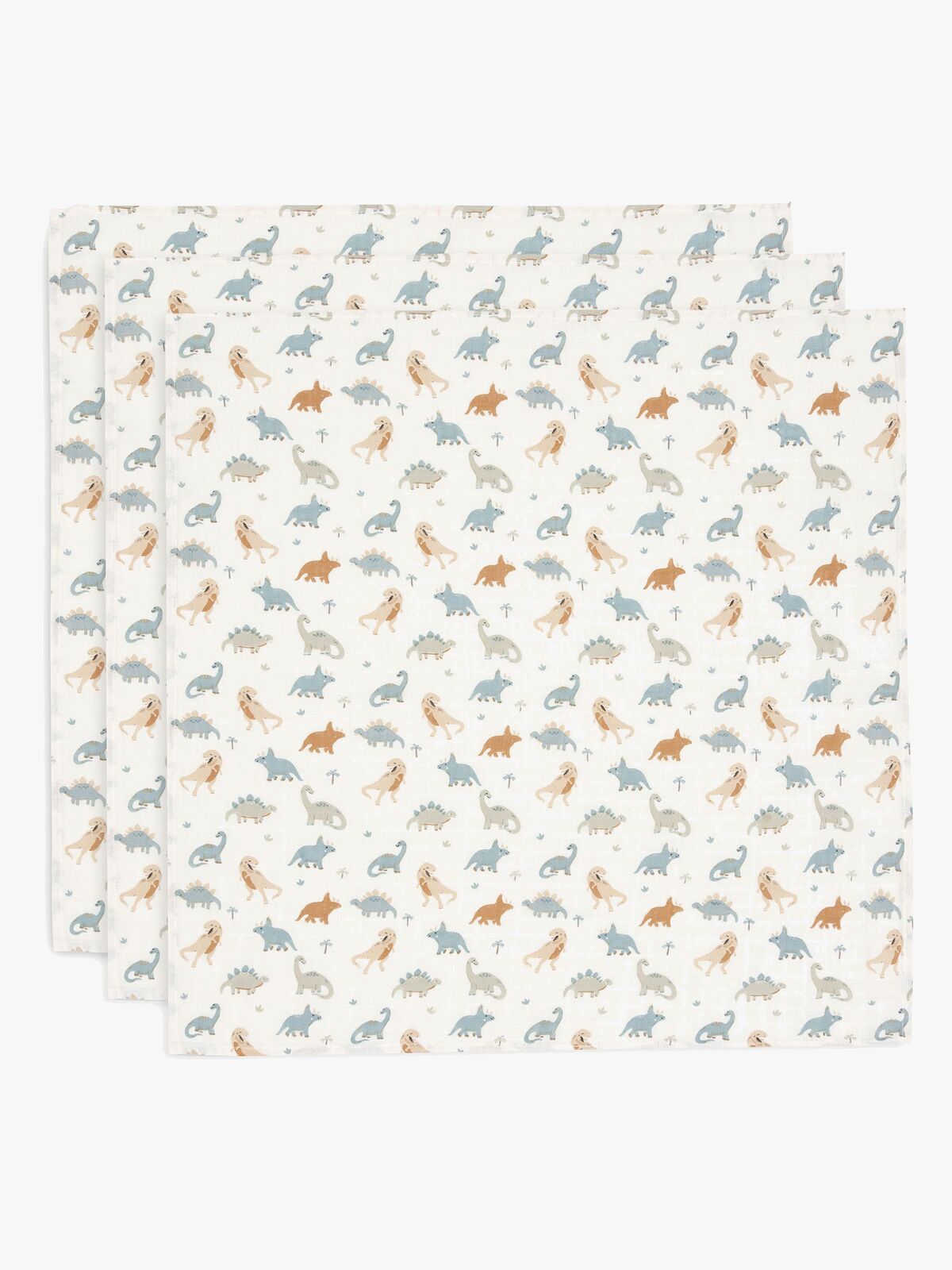 Jollein Tæppe/ Stofble i Musselin 3-pak, Roarsome