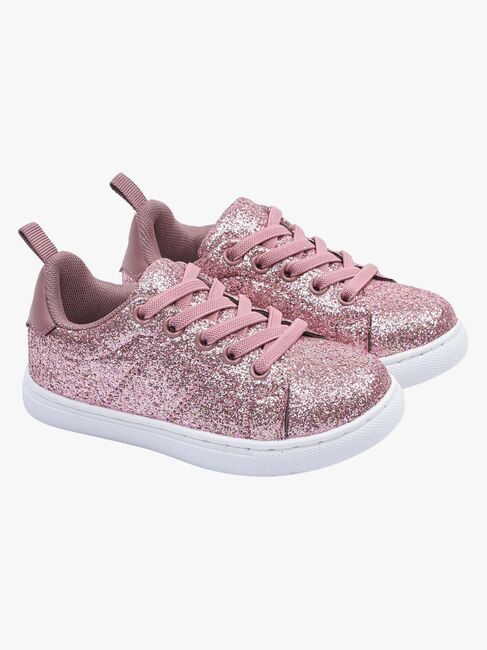 Mikk-Line Sneakers Glitter, Twilight Mauve