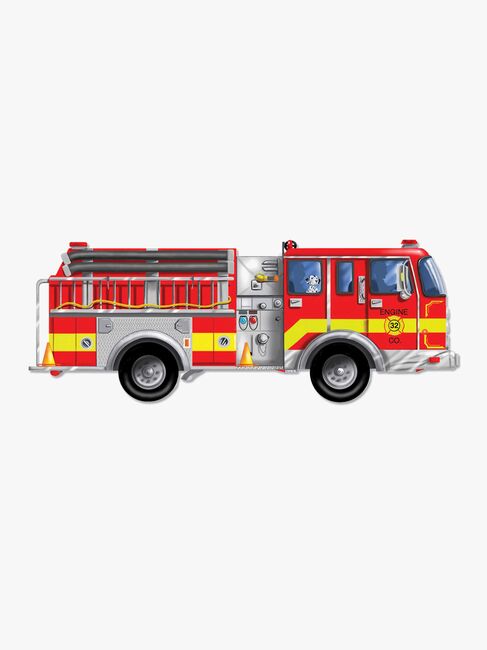 Melissa & Doug Puslespil Brandbil 24 Brikker 