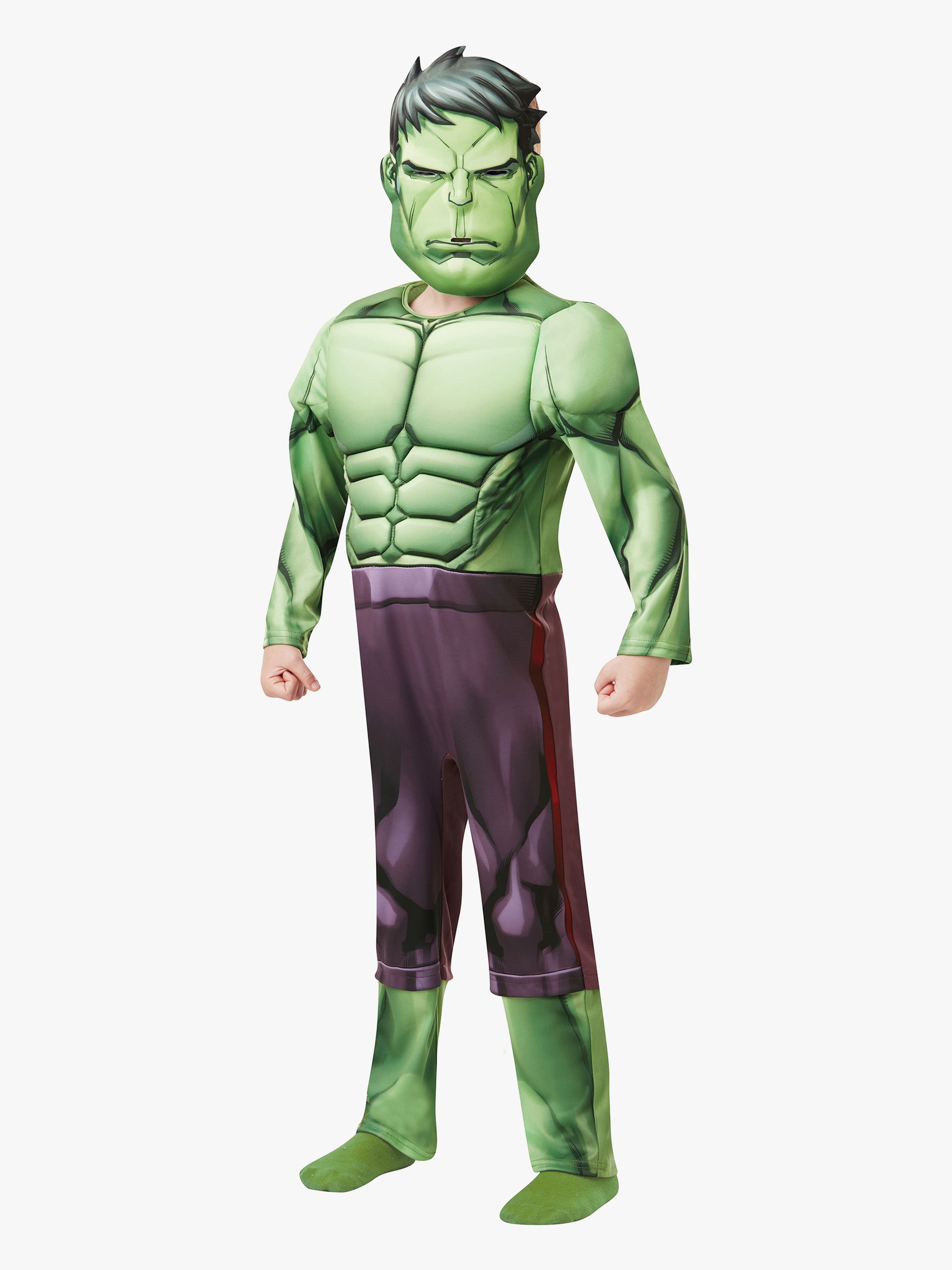 Marvel Avengers Deluxe Kostume Hulken 7-8 år