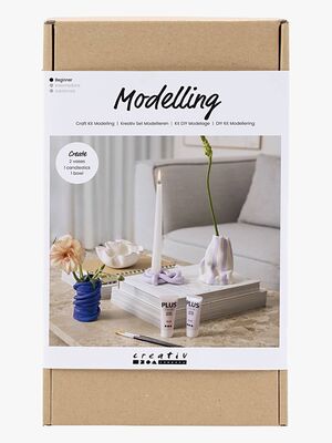Creativ Company Kreasæt Modellervoks Krukker og Vaser