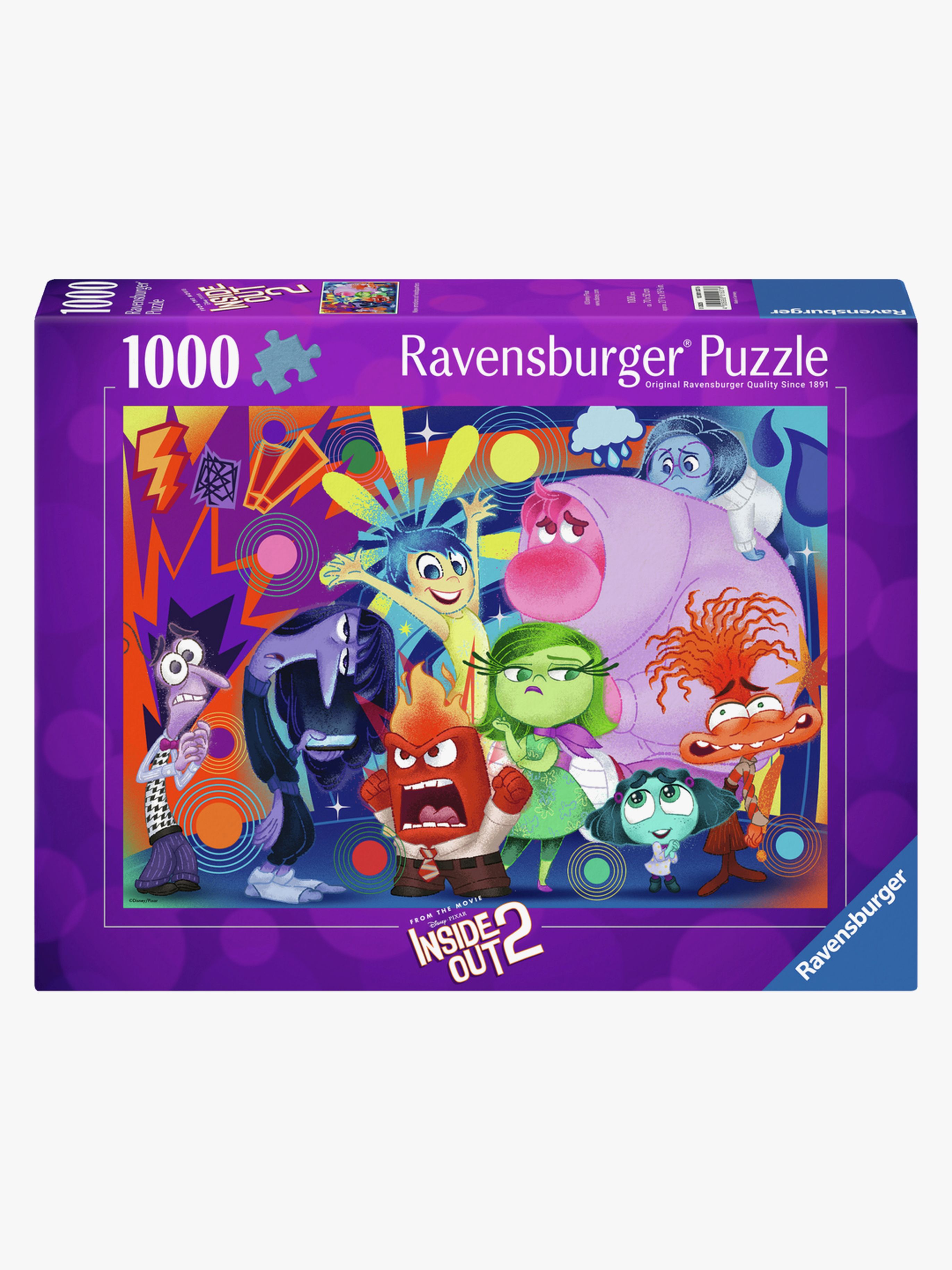 Ravensburger Inderst Inde 2 Puslespil 1000 Brikker