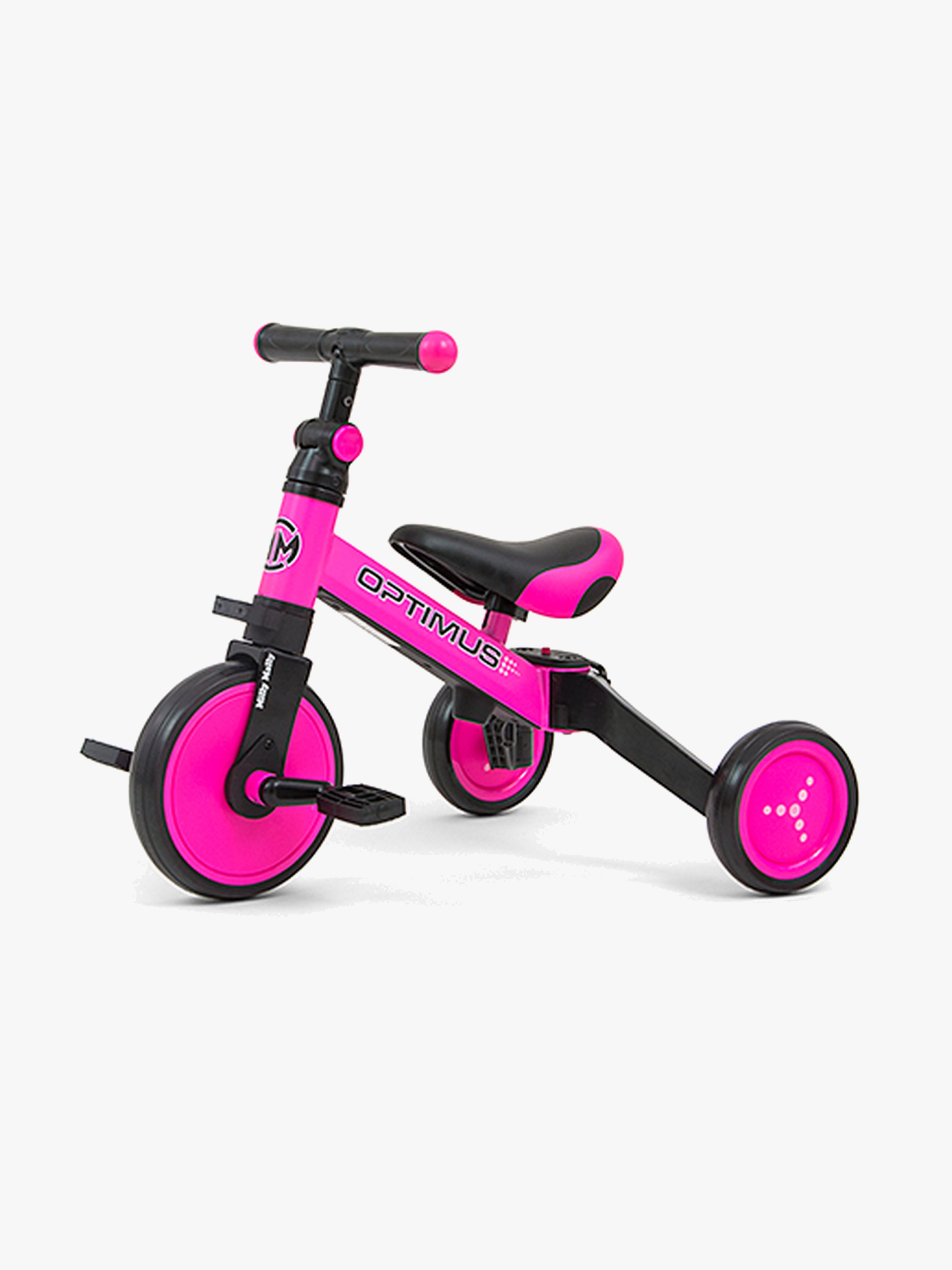 Milly Mally Trehjulet Cykel 3in1 Optimus, Lyserød